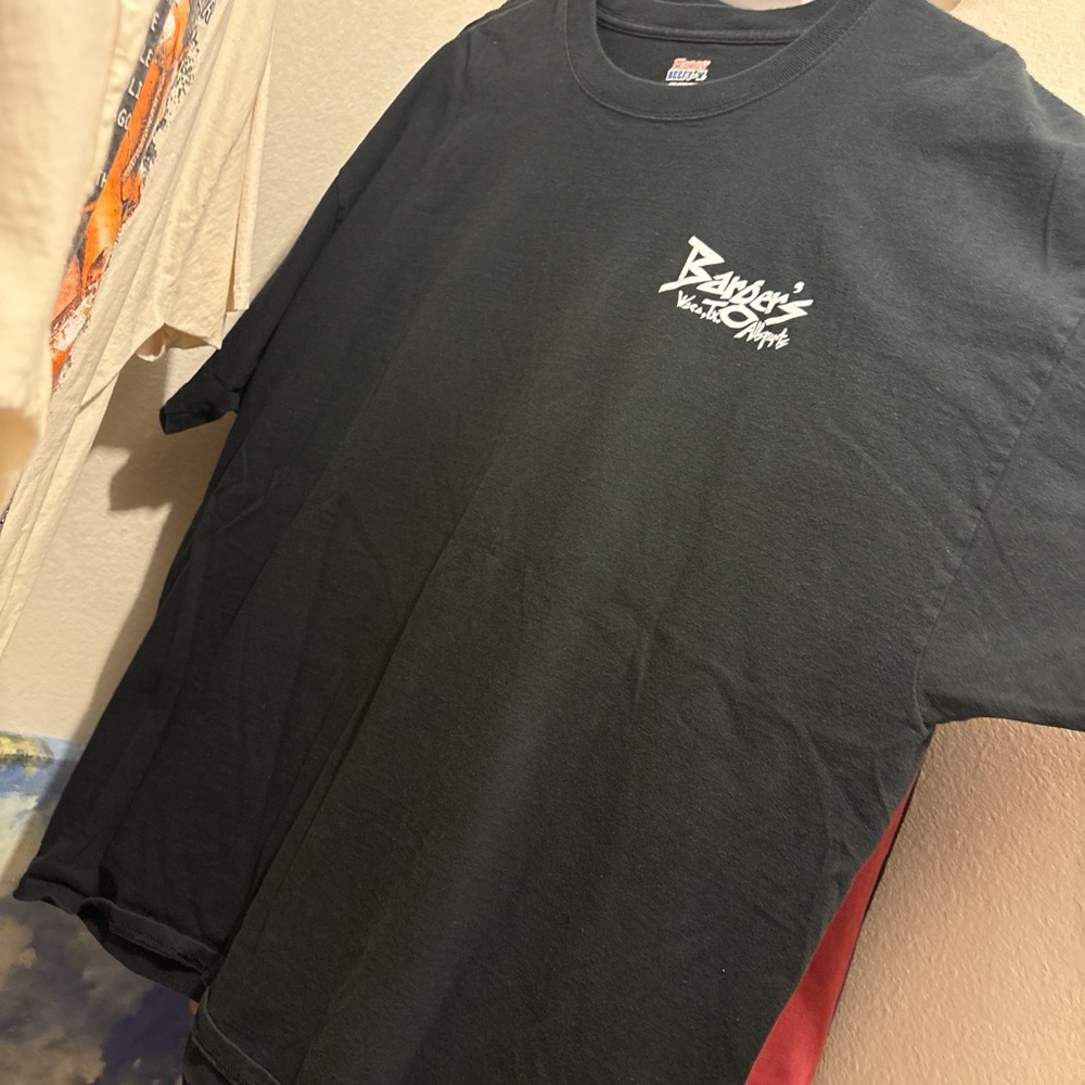 Polar Black Short Sleeve Crew Neck Tee